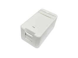 Lanview Boîtier de montage en surface pour 1 prise RJ45