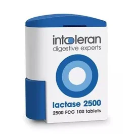 INTOLERAN lactasa 2500 100comp.