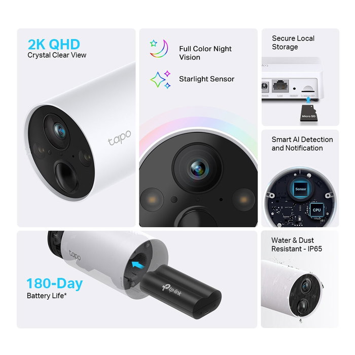Caméra IP TP-Link Tapo C420