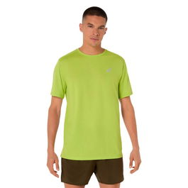 T-shirt à manches courtes homme Asics Core Vert citron 44 2/3