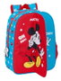 Safta Mochila Sac à dos enfant Disney Mickey Mouse "Fantastic" adaptable poussette 26x34x11 cm