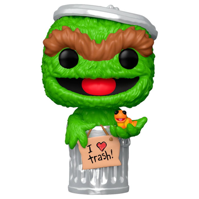 Funko Sesame Street POP! TV Figurine en vinyle Oscar the Grouch 9 cm