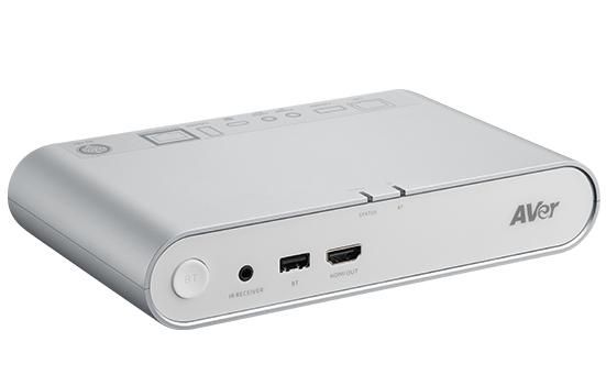 AVer FONE700 - Hub audio tout-en-un avec microphone et haut-parleur de plafond pour salle de réunion - Poursuite audio, suppression du bruit, connexion USB et Bluetooth