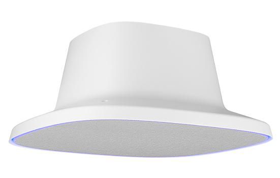 AVer FONE700 - Hub audio tout-en-un avec microphone et haut-parleur de plafond pour salle de réunion - Poursuite audio, suppression du bruit, connexion USB et Bluetooth