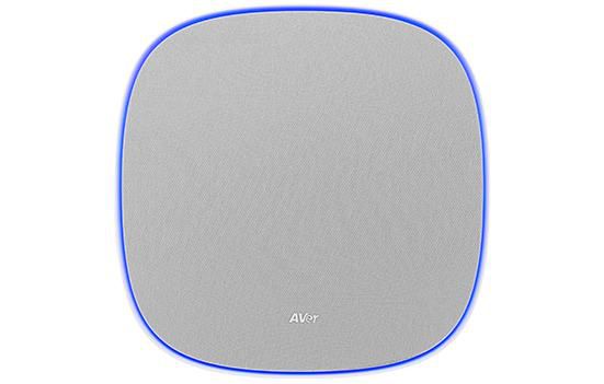 AVer FONE700 - Hub audio tout-en-un avec microphone et haut-parleur de plafond pour salle de réunion - Poursuite audio, suppression du bruit, connexion USB et Bluetooth