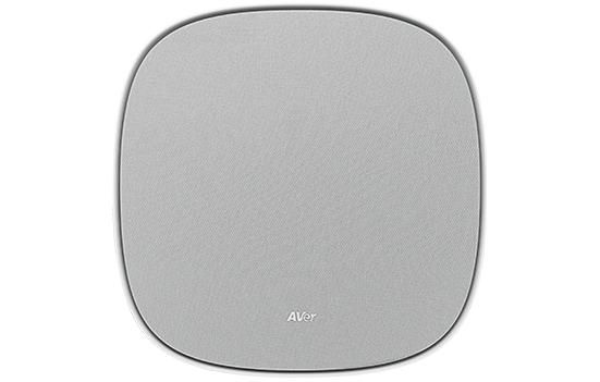 AVer FONE700 - Hub audio tout-en-un avec microphone et haut-parleur de plafond pour salle de réunion - Poursuite audio, suppression du bruit, connexion USB et Bluetooth