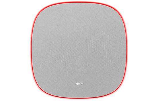 AVer FONE700 - Hub audio tout-en-un avec microphone et haut-parleur de plafond pour salle de réunion - Poursuite audio, suppression du bruit, connexion USB et Bluetooth