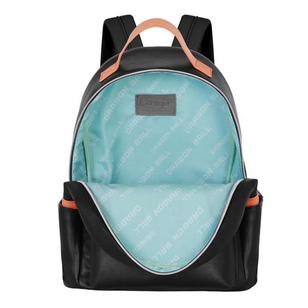 Karactermania - Mochila Heady Dragon Ball Z - Sac à dos urbain - Dimensions: 24.5 x 15 x 29 cm - PVC avec intérieur polyester - Noir