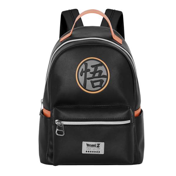 Karactermania - Mochila Heady Dragon Ball Z - Sac à dos urbain - Dimensions: 24.5 x 15 x 29 cm - PVC avec intérieur polyester - Noir