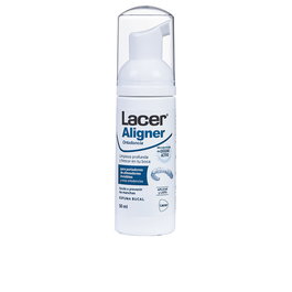Lacer Aligner - Mousse Buccale - 50 ml - Formule avec Fluor, Menthe et Xylitol - Unisexe