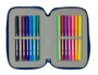 Safta Plumier double poche 29 pièces Munich "North" 12,5 x 19,5 x214 cm (3 ans et plus)