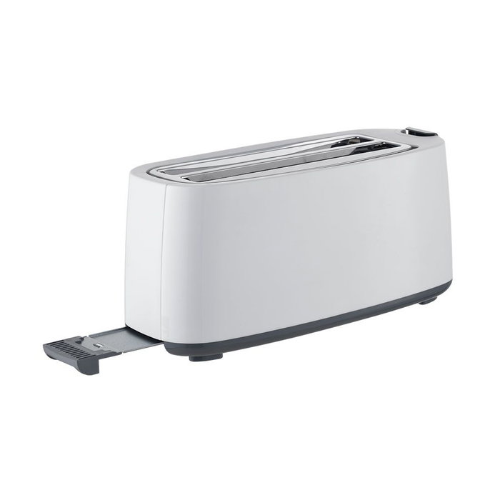 Edm Tostadora double fente longue blanc 1400 W avec fonction chauffer et décongeler 7 positions Edm Tostadora double fente longue blanc 1400 W avec fonction chauffer et décongeler 7 positions