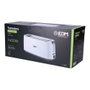 Edm Tostadora double fente longue blanc 1400 W avec fonction chauffer et décongeler 7 positions