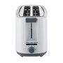 Edm Tostadora double fente longue blanc 1400 W avec fonction chauffer et décongeler 7 positions