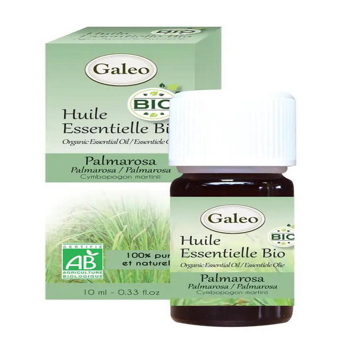 Galeo Huile Essentielle Bio Palmarosa 10 ml Galeo Huile Essentielle Bio Palmarosa 10 ml