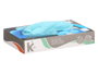 ARTE REGAL Set de 12 chiffons microfibres bleu 30x23cm