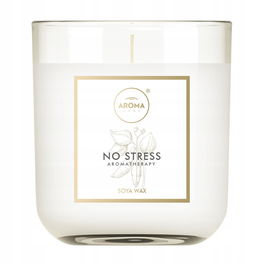 Aroma Home Bougie Parfumée No Stress, Ambiance Relaxante et Apaisante, 150 g