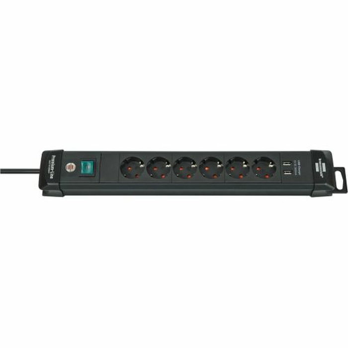 Brennenstuhl Multiprise Premium-Line 6 Prises AC et 2 USB (3 m) Brennenstuhl Multiprise Premium-Line 6 Prises AC et 2 USB (3 m)