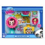 Bandai Littlest Pet Shop Coffret Fun Factory avec 2 animaux et accessoires