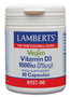 LAMBERTS Vitamine D3 1000 UI 90 capsules Vegan