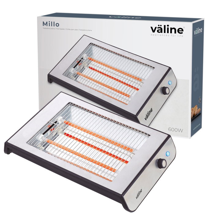 Väline Tostadora plana Millo 600W Väline Tostadora plana Millo 600W