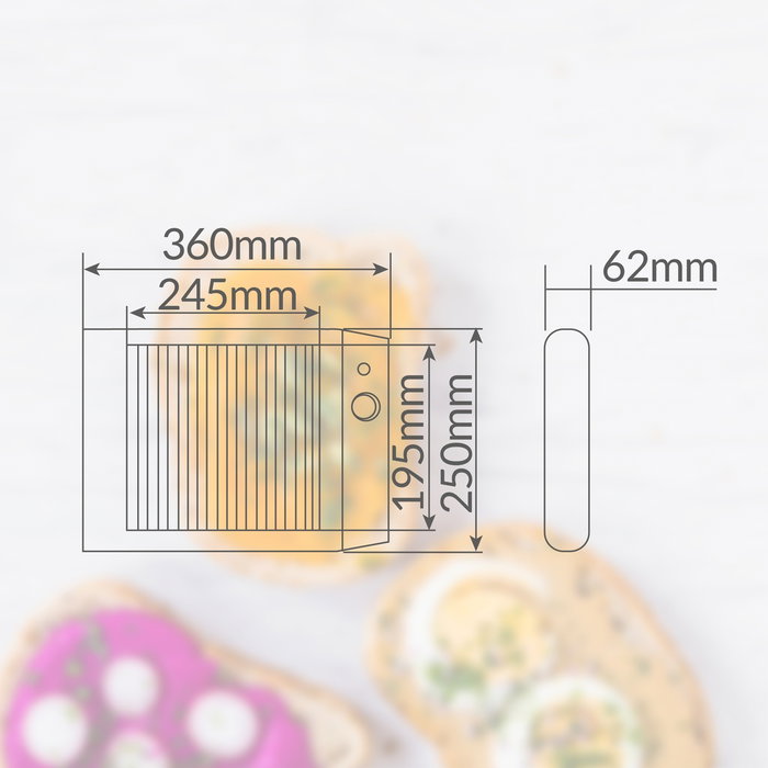 Väline Tostadora plana Millo 600W Väline Tostadora plana Millo 600W