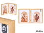 GIFTDECOR Porte-photo double effet bambou 20x25
