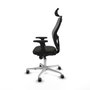 Piqueras y Crespo Chaise de Bureau Jorquera 2D086G2 Noir