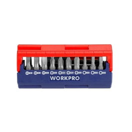 Workpro Jeu de 13 pointes de tournevis métriques
