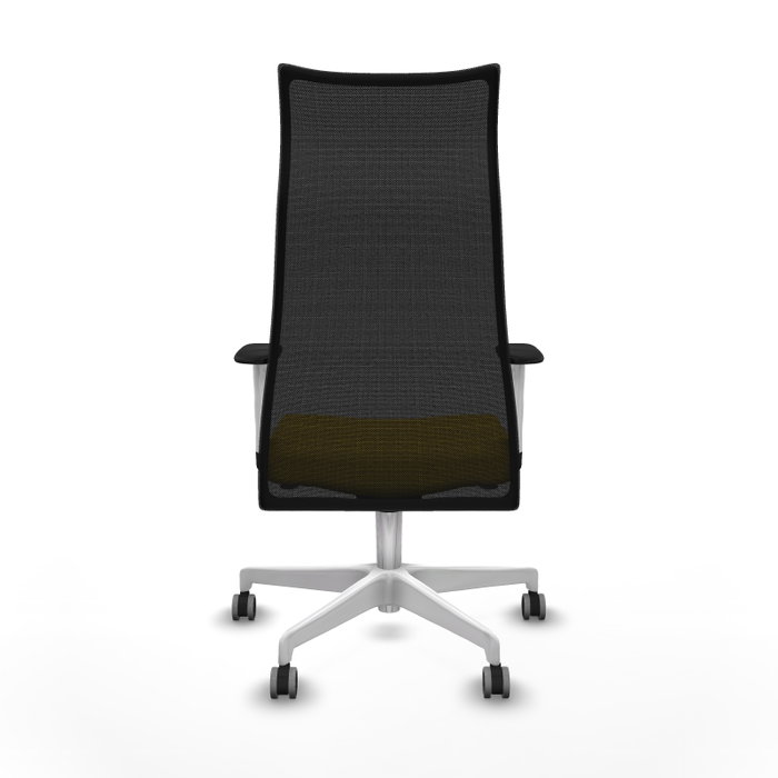 Piqueras y Crespo Chaise de Bureau Albacete Jaune et Noir