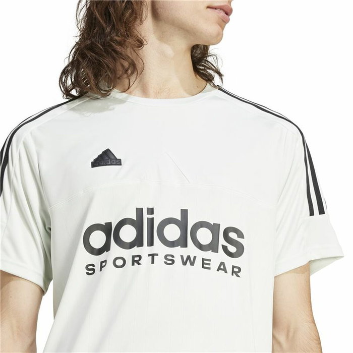 T-shirt à manches courtes homme Adidas Tiro Q1 Blanc