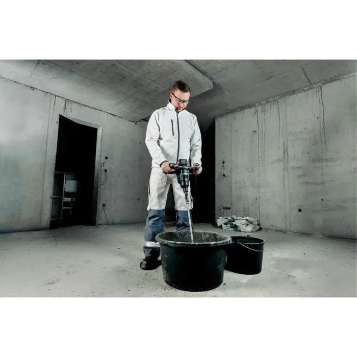 Metabo RW 18 LTX 120 Malaxeur sans fil 18 V avec agitateur RS-R2 120 mm, clé plate - Sans batterie ni chargeur