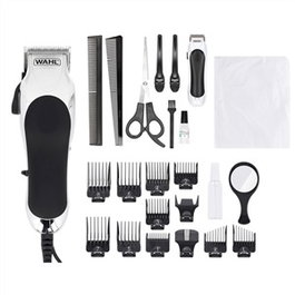 Wahl 20103-0467 - Tondeuse barbe et cheveux Deluxe Chrome Pro - Kit 27 pièces avec précision de 0.8 à 25 mm