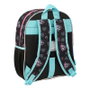 SAFTA Sac à dos Monster High 34 cm, adaptable aux chariots, avec poche latérale pour bouteille, poche avant grande capacité, sangles ergonomiques rembourrées et poignée de transport