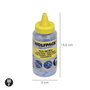 WOLFPACK LINEA PROFESIONAL Tiralíneas ABS 30 Mètres avec 100 g de Poudre Bleue