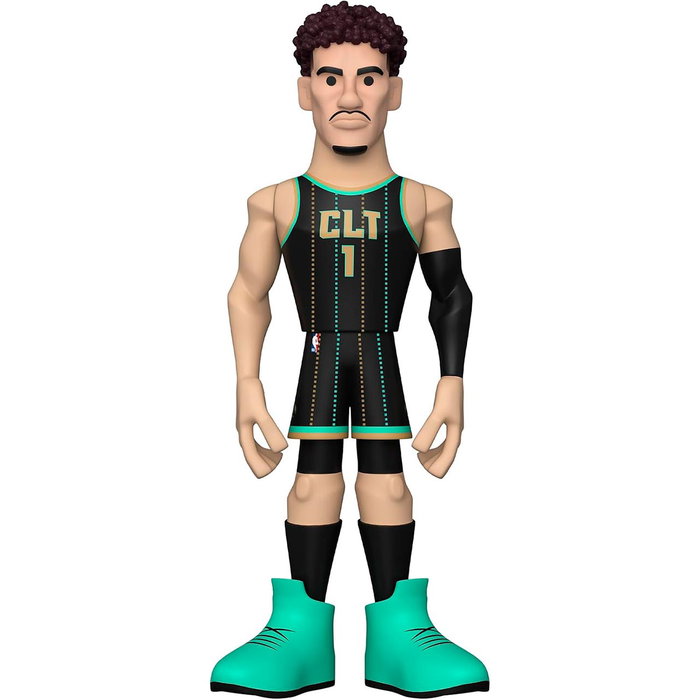 Funko Pop Gold NBA - Figure Collection 30 cm Lamelo Ball des Charlotte Hornets - Édition Collector - Réf. 69346