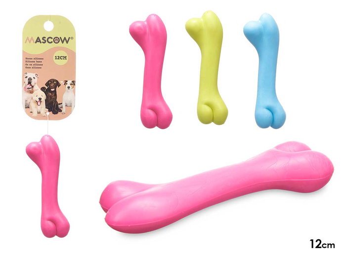 Mascow Hueso Realista en Silicone de 12 cm – Assortiment Aléatoire (Set de 24) Mascow Hueso Realista en Silicone de 12 cm – Assortiment Aléatoire (Set de 24)
