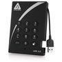 Apricorn Aegis Padlock 3.0 - Disque dur portable chiffré USB 3.0 500 Go - Chiffrement matériel AES 256-bit FIPS 197 - Sans logiciel - 5 Gbps - Clavier résistant à l'usure