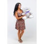 GO GIFT Ours en peluche Tommy Gris 65 cm