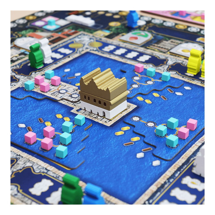 Asmodee LDNV470001 Amritsar: The Golden Temple Jeu de société stratégique Mancala 1-4 joueurs 14+ ans 60-120 min