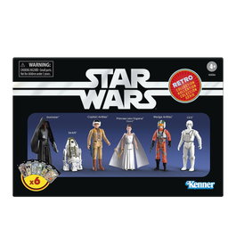 Hasbro Star Wars Retro Collection - Lot de 6 figurines Épisode IV