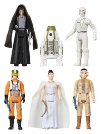 Hasbro Star Wars Retro Collection Pack de 6 figurines