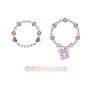 Cerdá - Bracelet de fantaisie Stitch - Violet - Dimensions : 8.9 x 8.9 x 0.1 cm