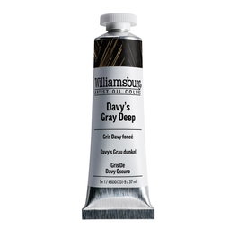 Williamsburg Peinture à l'huile Gris De Davy Oscuro 37 ml