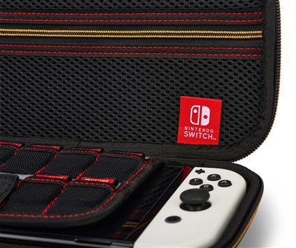 Power A NSCS0126-01 - Étui de protection compact et rigide pour Nintendo Switch avec rangement pour cartouches de jeu - Mario Kart Power A NSCS0126-01 - Étui de protection compact et rigide pour Nintendo Switch avec rangement pour cartouches de jeu - Mario Kart
