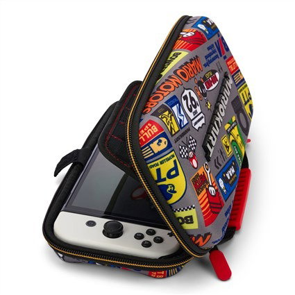Power A NSCS0126-01 - Étui de protection compact et rigide pour Nintendo Switch avec rangement pour cartouches de jeu - Mario Kart Power A NSCS0126-01 - Étui de protection compact et rigide pour Nintendo Switch avec rangement pour cartouches de jeu - Mario Kart