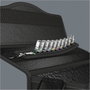 Wera Belt A 4 Zyklop jeu de douilles 1/4 pouces, 9 pièces