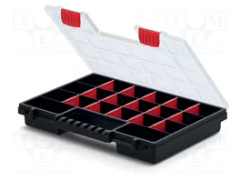 KISTENBERG Conteneur collectif avec partitions NORS 35 noir
