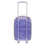Disney Wish Valise Trolley Cabine pour Enfant 33x17x47 cm - Malette à Roues pour Bagage à Main - avec Cintres Intérieurs et Fermeture à Glissière