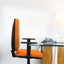 PIQUERAS Y CRESPO Chaise de bureau Aýna gris foncé